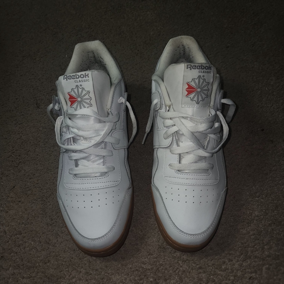 Reebok Classic White Sneakers - Picture 1 of 8